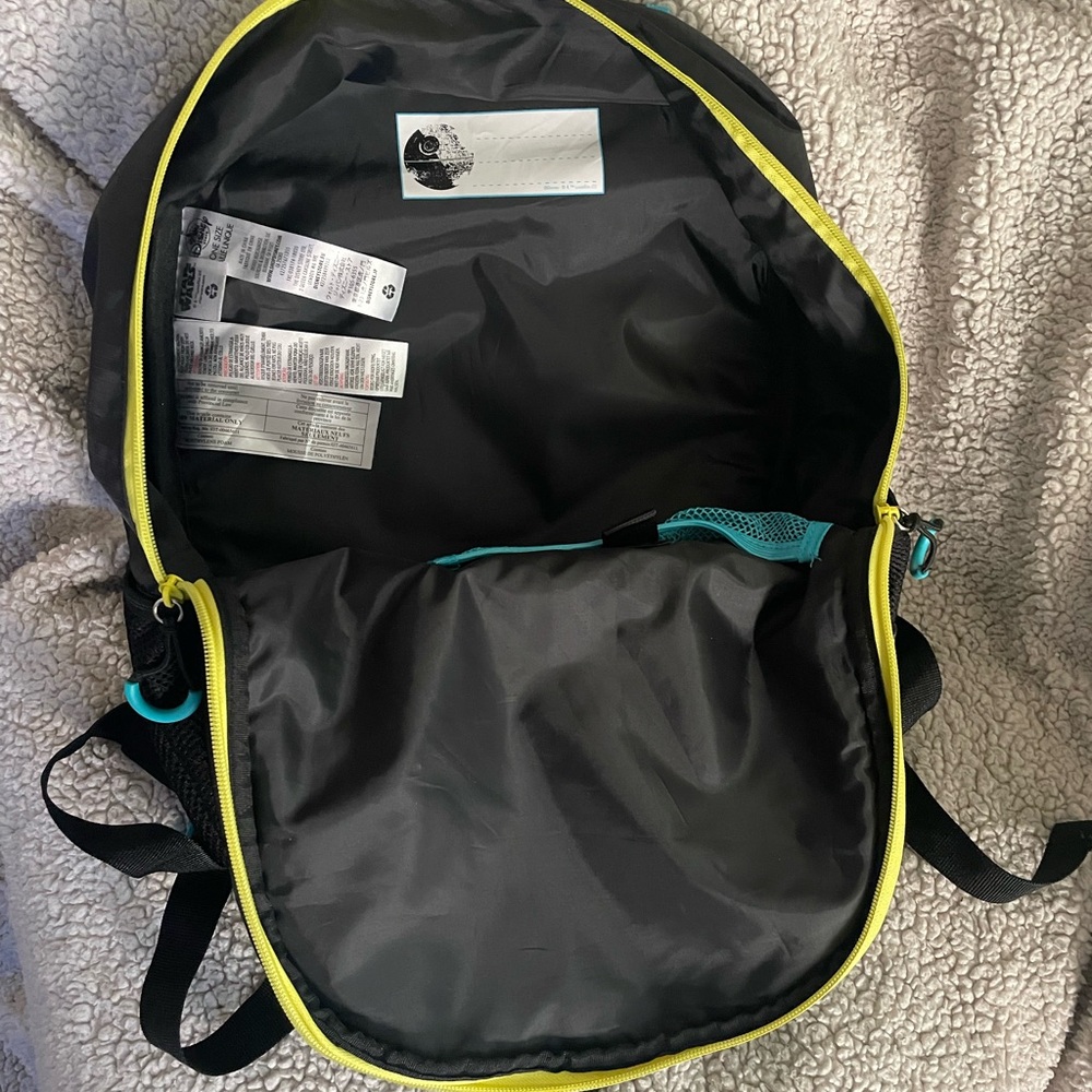 Star Wars Black and Blue Kids Backpack - Picture 3 of 4